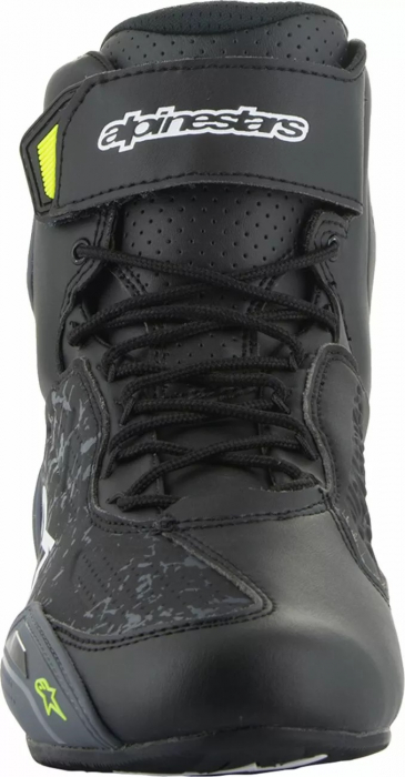 Ghete Alpinestars Faster-3, culoare negru/verde fluo, marime 40.5 [4]