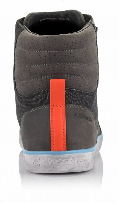 Ghete Alpinestars J-6 WP Canvas, culoare negru/gri/portocaliu, marime 45 [4]