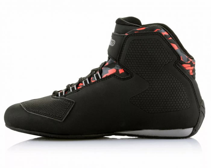 Ghete Alpinestars Sektor Waterproof, culoare negru/rosu, marime 38.5 [5]