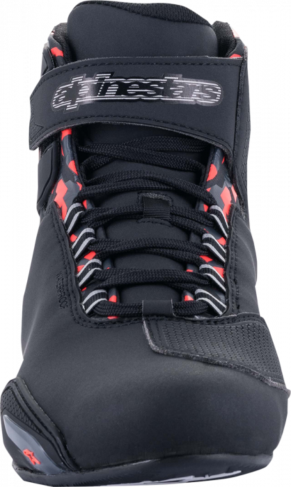 Ghete Alpinestars Sektor WP, culoare negru/gri/rosu, marime 9/42 [7]