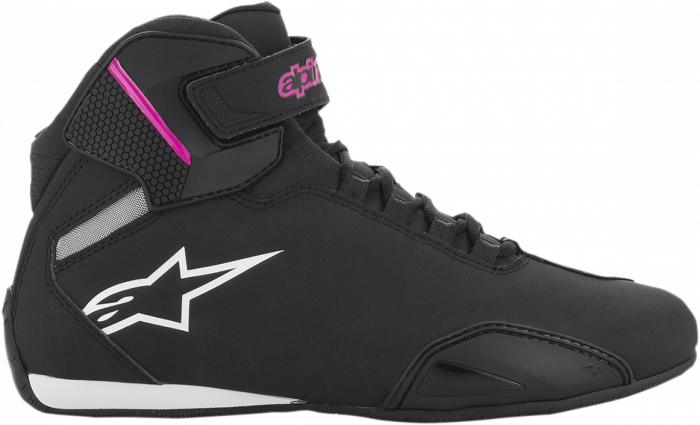Ghete dama Alpinestars Sektor 4W, culoare negru/roz, marime 5 [2]