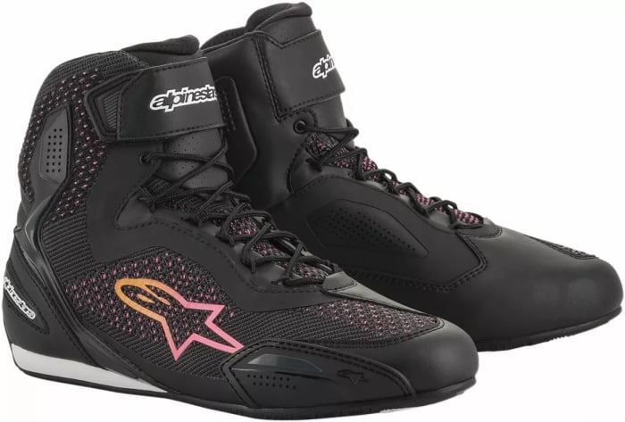 Ghete dama Alpinestars Stella Faster-3 Rideknit, culoare negru, marime 45