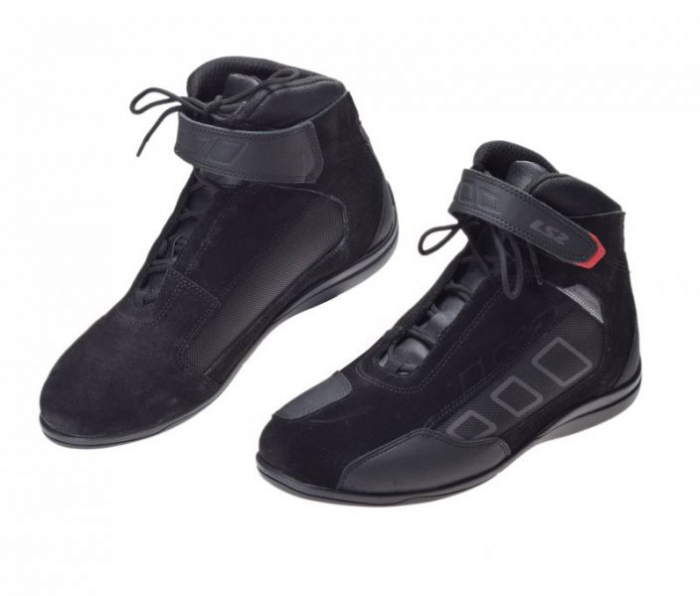 Ghete moto LS2 Dardo, culoare negru, marime 44