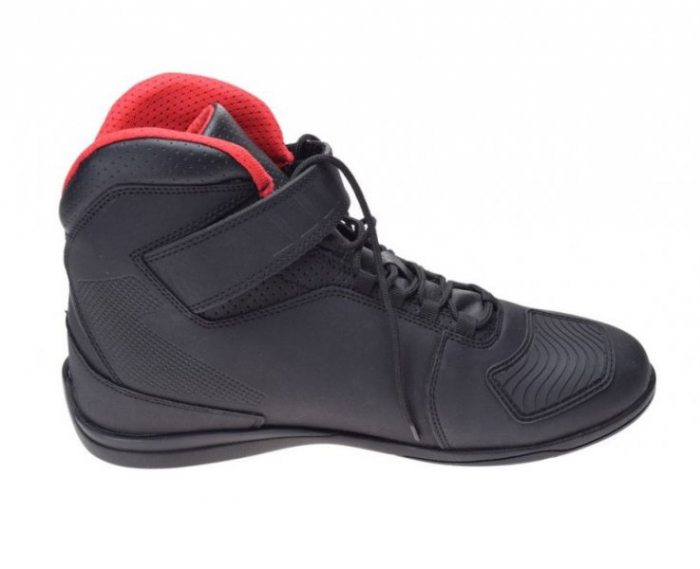 Ghete moto LS2 Garra Man, culoare negru/rosu, marime 46 [4]