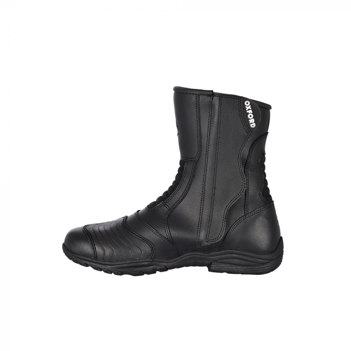 Ghete moto piele Oxford Hunter Boots, negre, 43 [2]