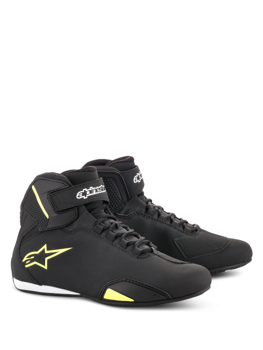 Ghete moto sport/touring Alpinestars SEKTOR 45 Negru/Rosu fluo [2]