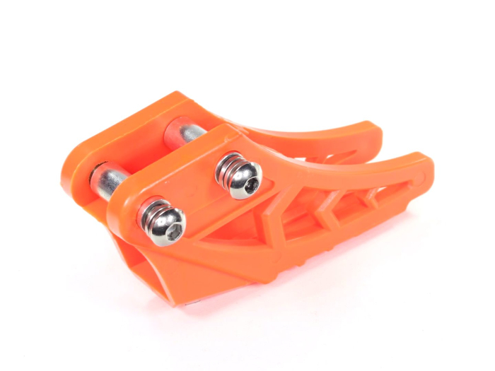 Ghidaj lant plastic, cross china 125cc, culoare portocaliu [2]