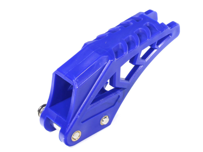 Ghidaj lant plastic, cross china 125cc, culoare albastru