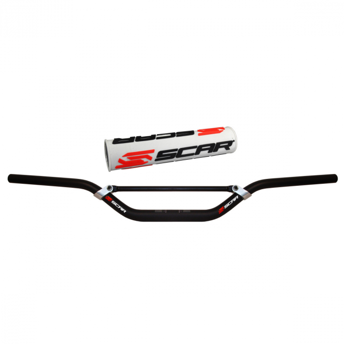 Ghidon aluminiu MOTO, KTM MCGRATH, prindere 28.6mm, culoare negru [2]
