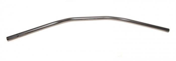 Ghidon moto aluminiu, culoare titanium, prindere 22mm, bara detasabila, L-780mm [2]