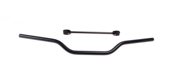 Ghidon moto aluminiu, prindere 22mm, L-780mm, culoare negru