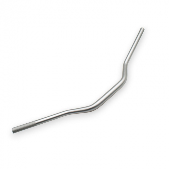 Ghidon din aluminiu pentru cross enduro 150-300 cc, Boost Parts Racing, L-83cm, prindere 28mm, culoare argintiu