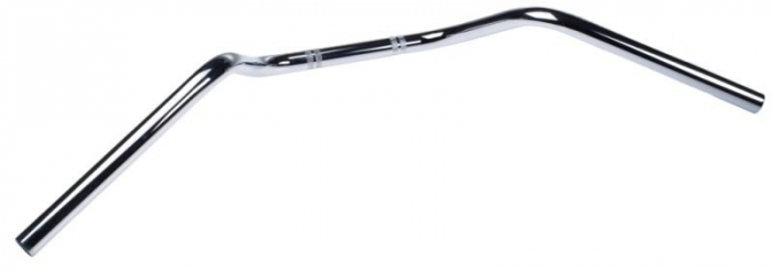 Ghidon moto universal, diametru 22mm, cromat, lungime 715mm [2]