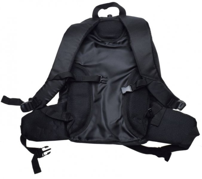Ghiozdan moto textil LS2, 17L, culoare negru [4]