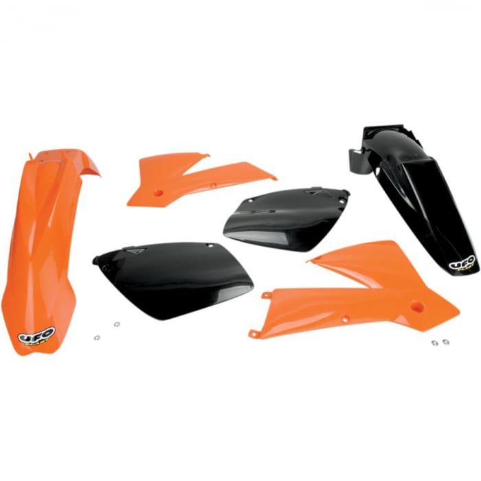 Kit plastice KTM SX 125 150 250 380 2T 2001-2002, culoare originala