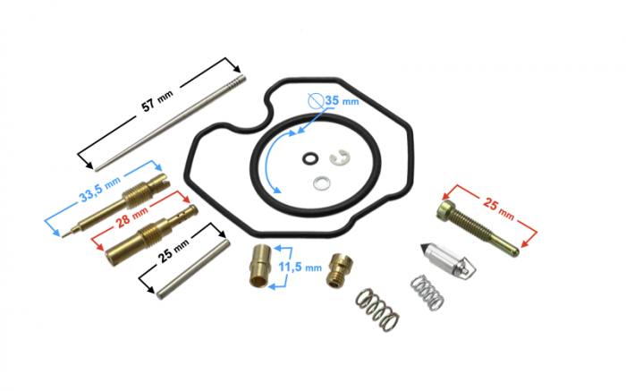 Kit reparatie carburator ATV 200cc [4]