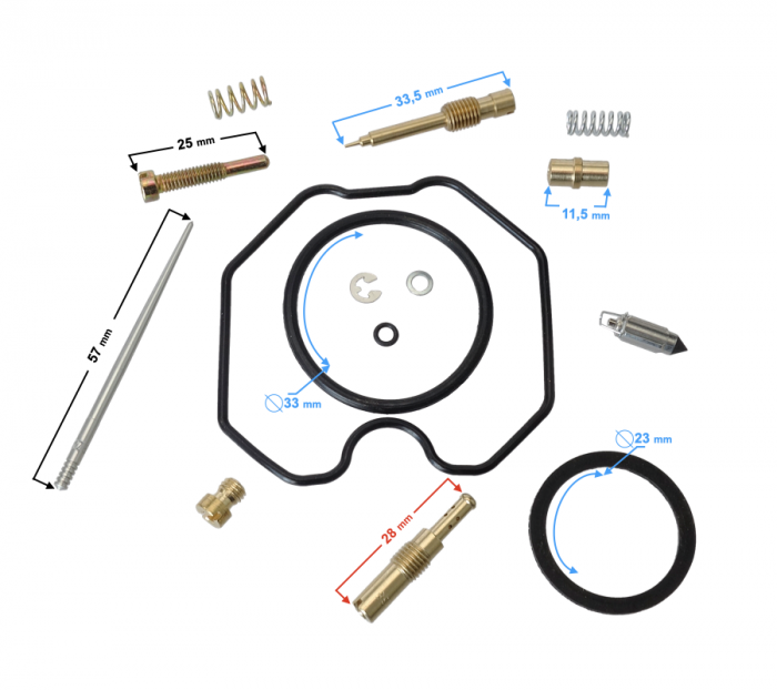 Kit reparatie carburator ATV 200cc [3]