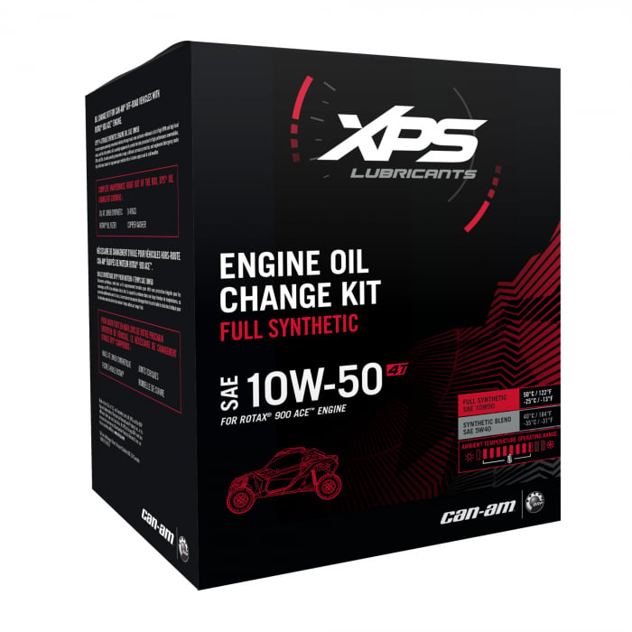 Kit schimb ulei full sintetic BPR XPS Can-Am 0W40, Rotax 500 cc si peste 500c V-Twin