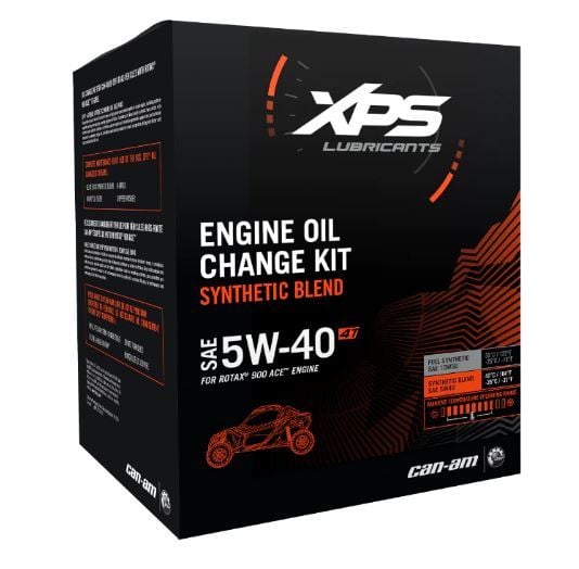 Kit schimb ulei sintetic BPR XPS Can-Am 5W40, motoare Rotax 900 ACE