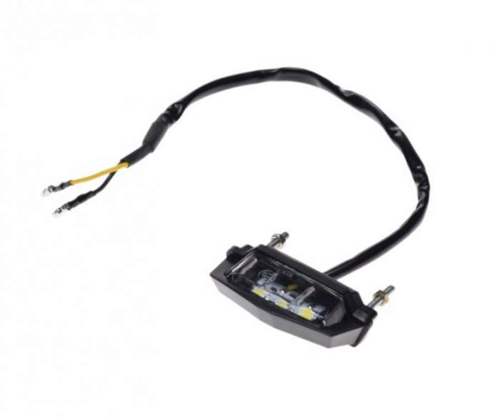 Lampa LED iluminare numar motor, distanta suruburilor de fixare 45mm