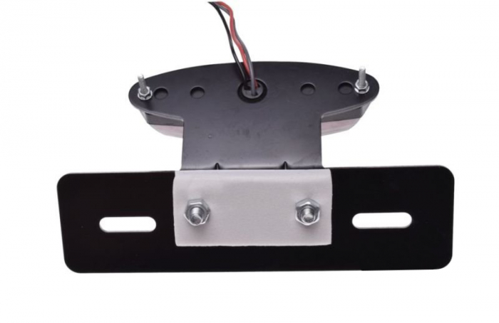 Lampa spate moto, Led, prindere sub carena/aripa, culoare negru [3]