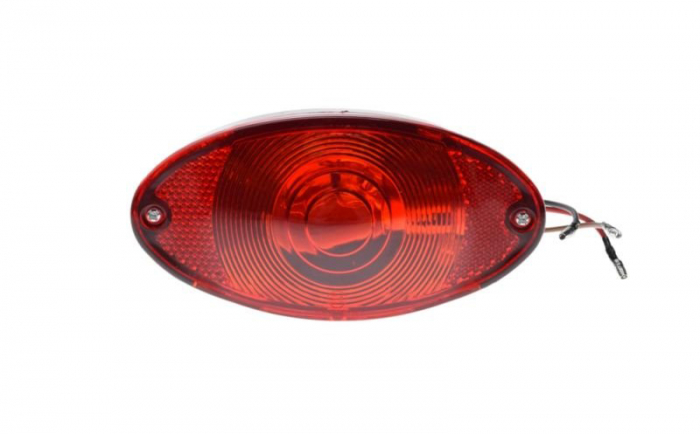 Lampa stop spate cromat, 128 x 65 x 55mm, universal [2]