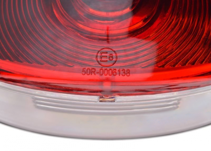 Lampa stop spate cromat, 128 x 65 x 55mm, universal [4]