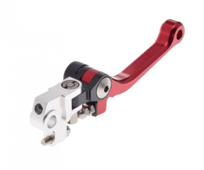 Maneta frana cross reglabila Honda Crf/Beta, culoare rosu [2]