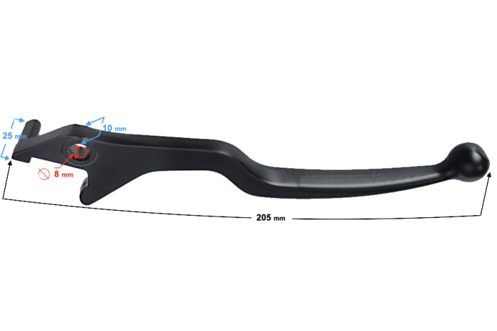 Manetă frână față Barton Fighter 2 50cc [3]
