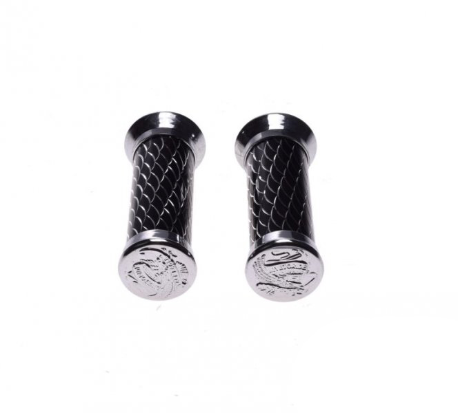 Mansoane moto + tub acceleratie, culoare negru [2]