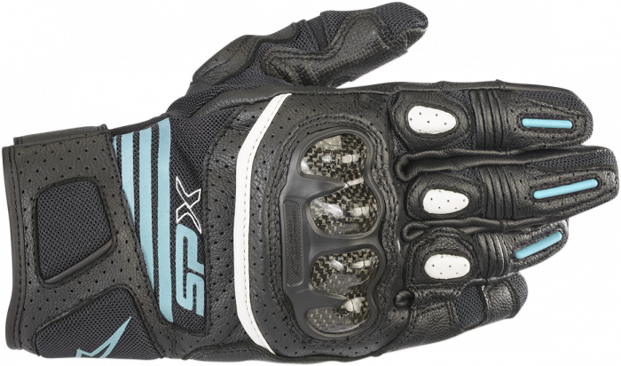 Manusi Alpinestars Stella SP X Air Carbon V2 culoare Negru Turcuaz marime M