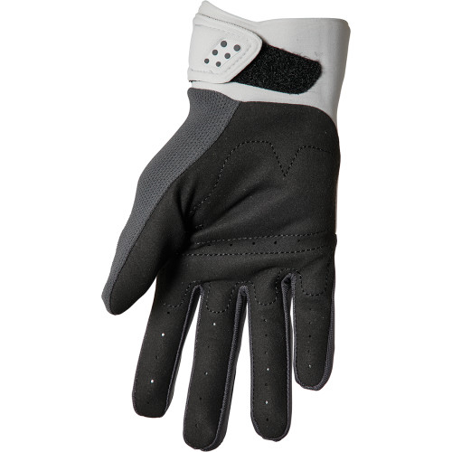 Manusi atv/cross dame Thor Spectrum, culoare gri/negru, marime L [2]