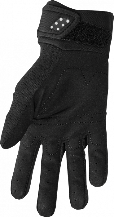 Manusi atv/cross dame Thor Spectrum, culoare negru/alb, marime L [2]