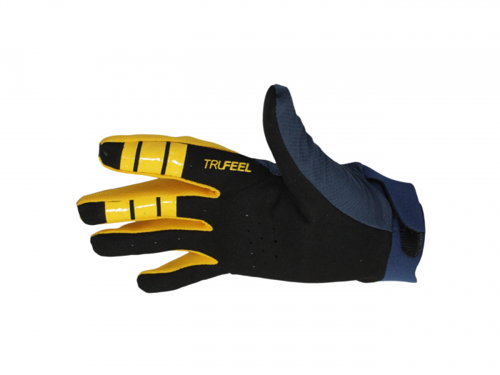 Manusi atv/cross/quad Trufeel, culoare bleumarin/galben, marime M [2]