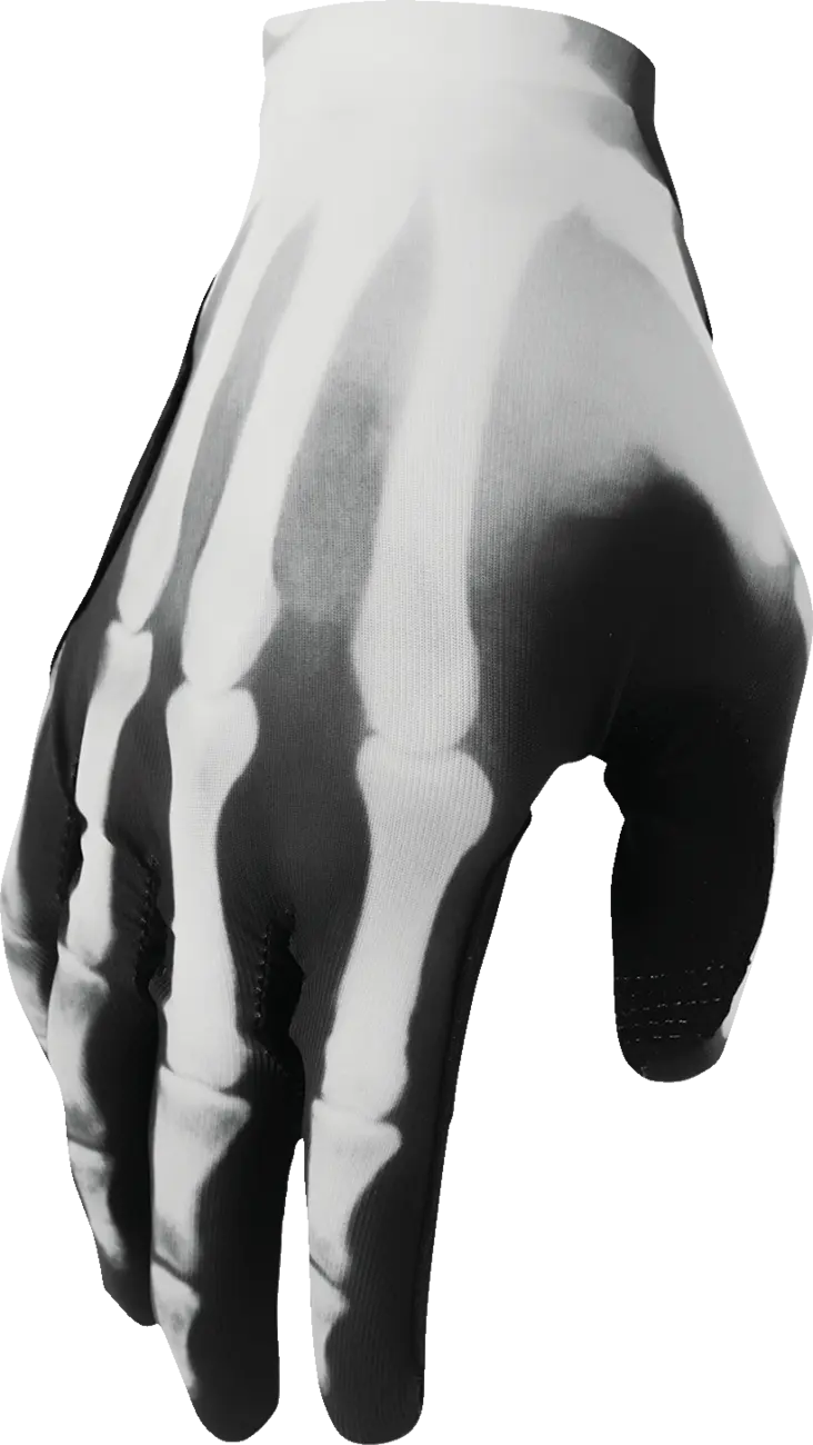 Manusi atv cross Thor SportMode X-Ray, culoare alb negru, marime S