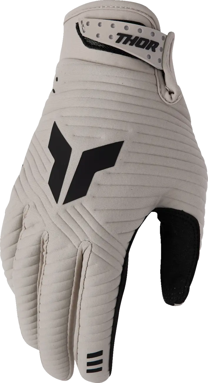 Manusi atv cross Thor Launchmode CW, culoare gri negru, marime XS