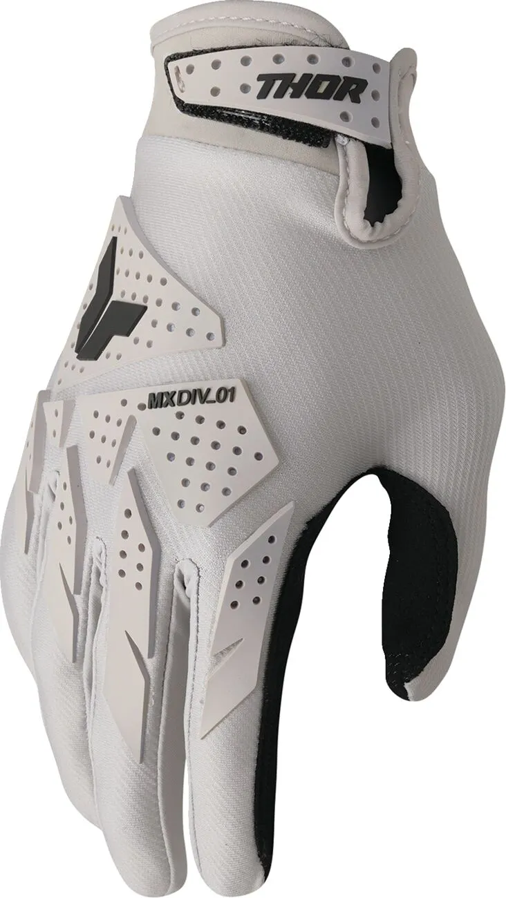 Manusi atv cross Thor Launchmode XP, culoare gri negru, marime 2XL