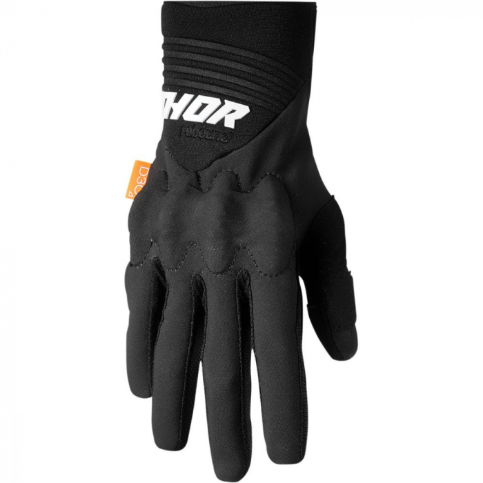 Manusi atv cross Thor Rebound, culoare negru alb, marime S
