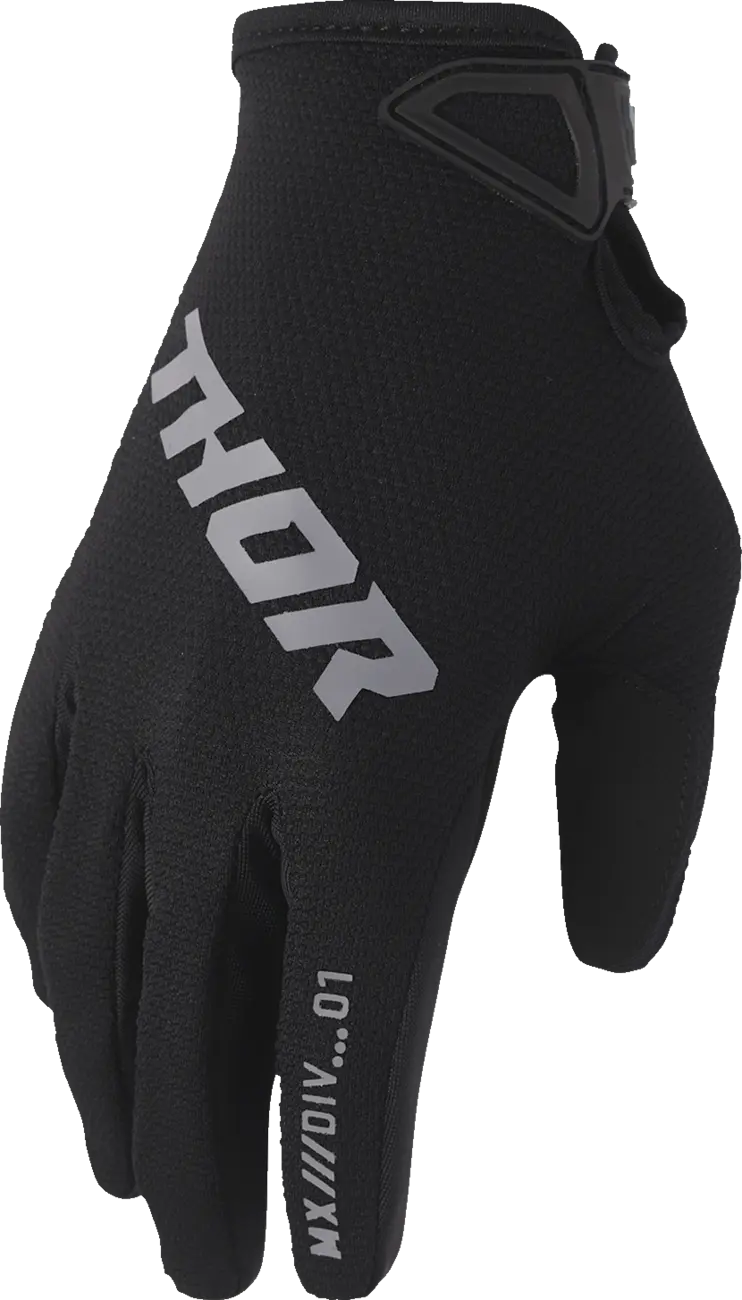 Manusi atv cross Thor RideMode Static, culoare negru, marime XL