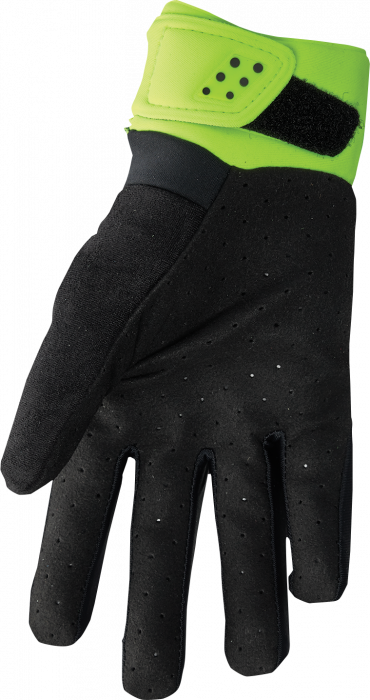 Manusi atv/cross Thor Spectrum pentru vreme rece, culoare negru/verde, marime S [3]