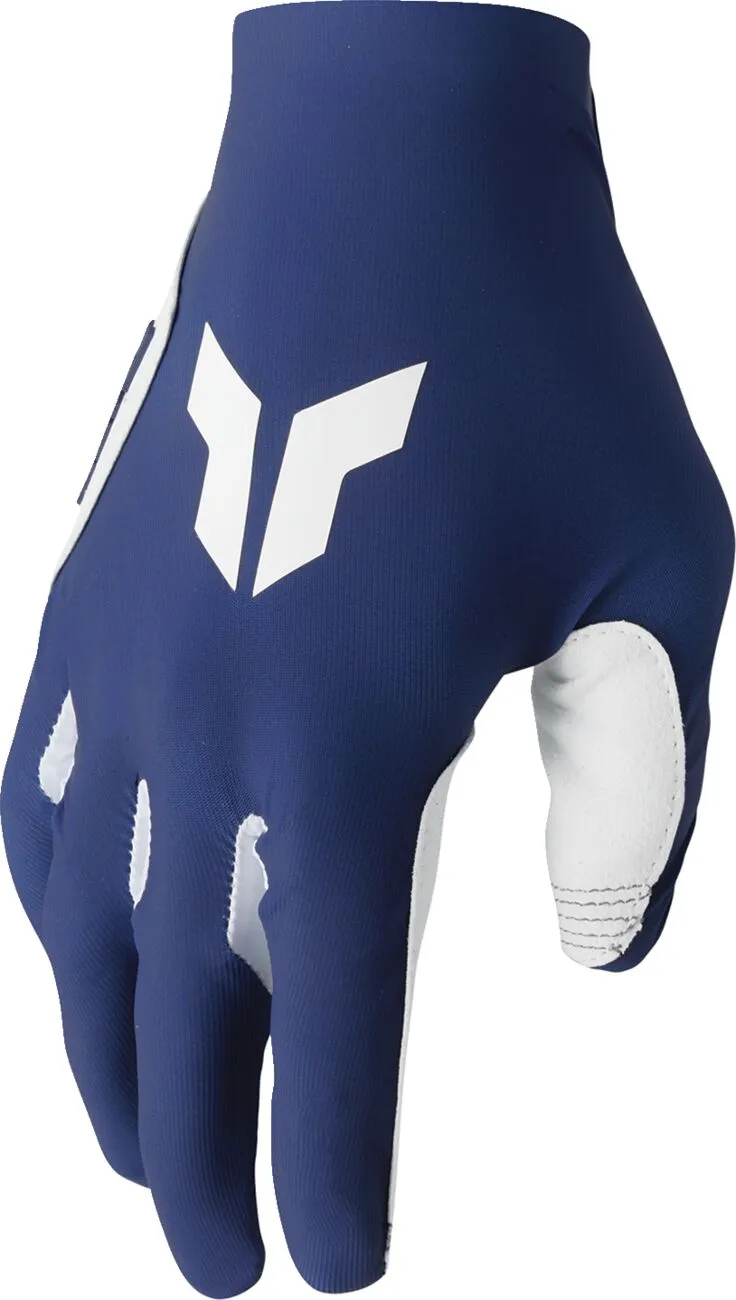 Manusi atv cross Thor SportMode Iconic, culoare albastru alb, marime M