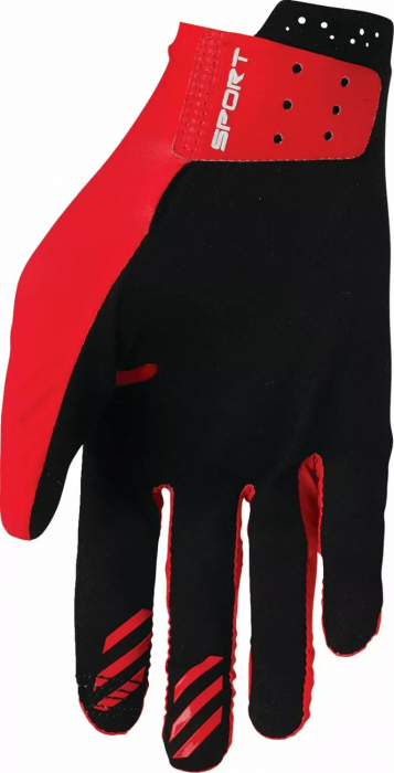 Manusi atv/cross Thor SportMode Iconic, culoare rosu/negru, marime M [3]