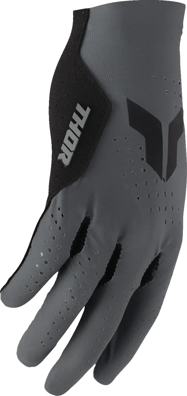 Manusi atv/cross Thor SportMode Vented Iconic, culoare gri/negru, marime XL [2]