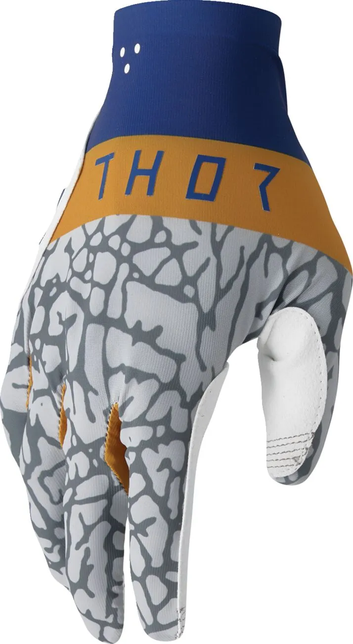 Manusi atv cross Thor SportMode Bravo, culoare gri maro, marime XS