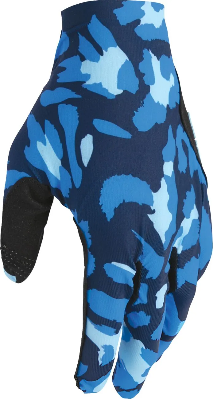 Manusi atv/cross Thor SportMode Cheetah, culoare albastru/negru, marime XL [2]