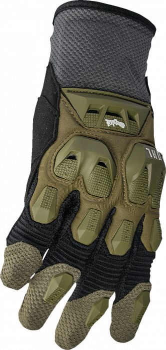 Manusi atv/cross Thor Terrain, culoare army/gri, marime XL [2]
