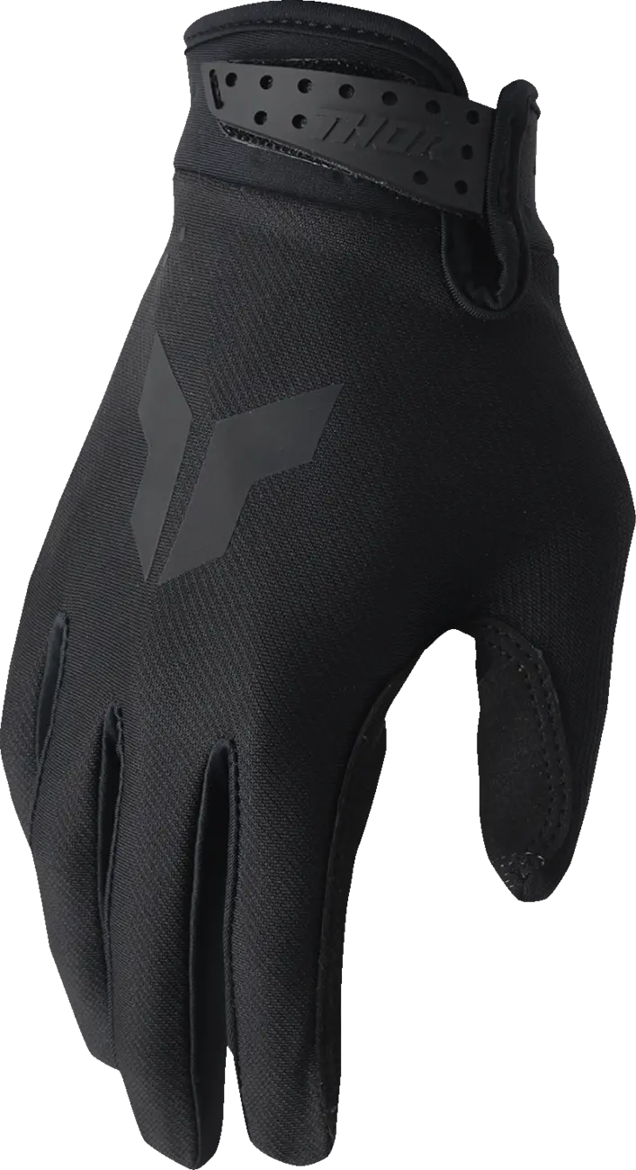 Manusi copii atv cross Thor LaunchMode Split, culoare negru, marime 2YXS