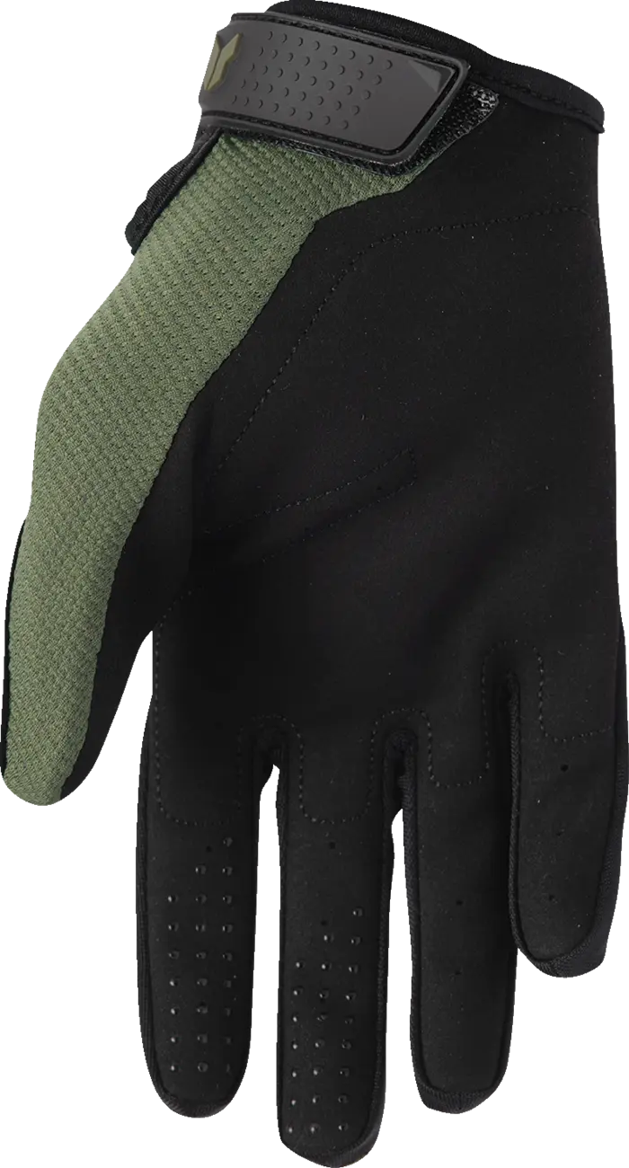 Manusi copii atv/cross Thor LaunchMode Static, culoare verde, marime YXS [3]