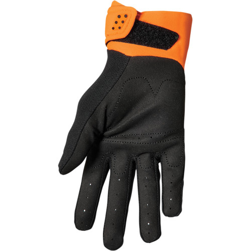 Manusi copii atv/cross Thor Spectrum, culoare negru/portocaliu, marime 2XS [2]