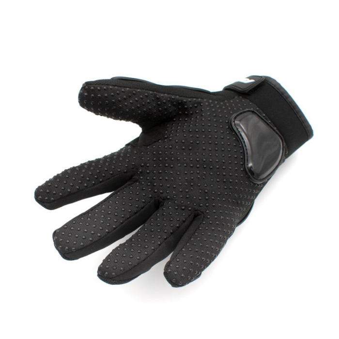 Manusi enduro/atv/cross Asix AS2 Senior, culoare negru/alb, marime M [7]